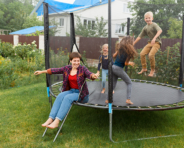 Trampoline | Shanti Suman Resort | Sanand | Ahmedabad | Gujarat